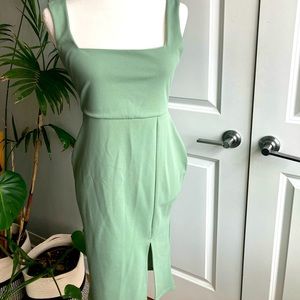 Sage Green Dress